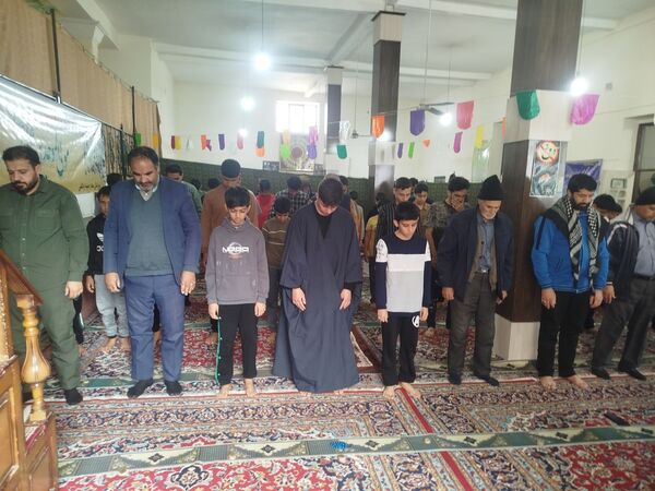 اعتکاف دانش آموزان پسر در باخرز