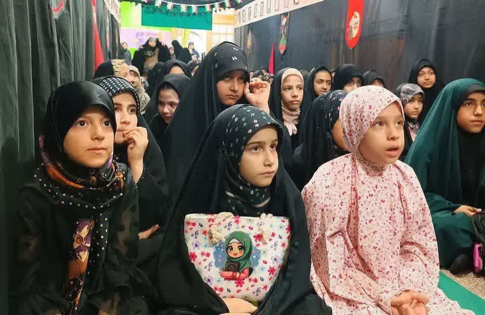 مراسم سوگواری شهادت حضرت رقیه(س) و بزرگداشت امام شهید در قم
