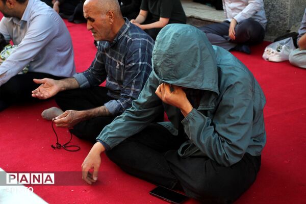 دعای عرفه در هیئت ثارالله زنجان