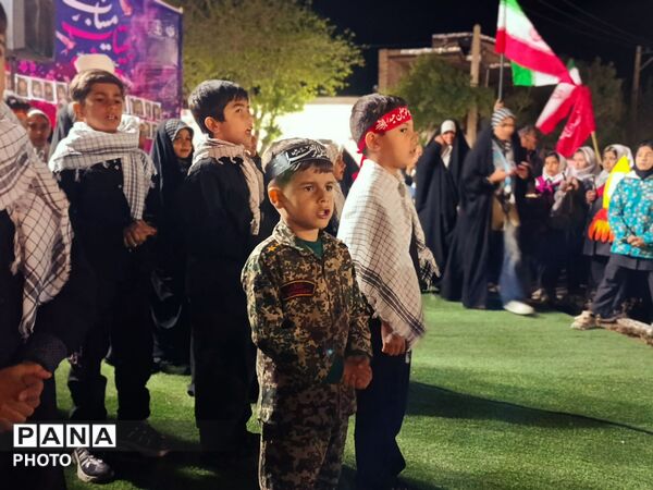 راهپیمایی شهروندان شهرستان مانه 
