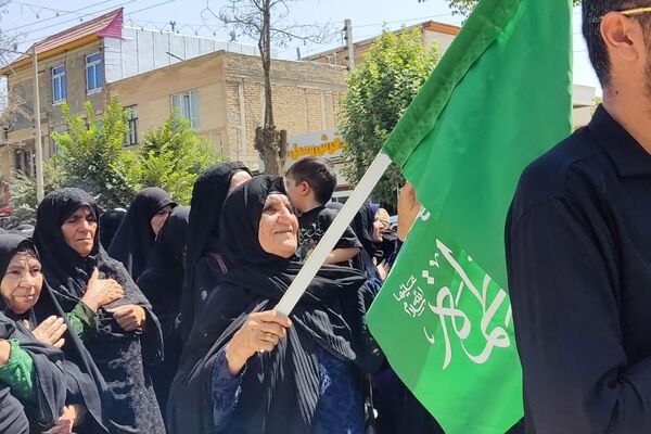 شکوه عزاداران رضوی در لردگان