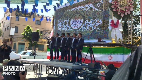 برگزاری مهمونی کیلومتری غدیر در اصفهان