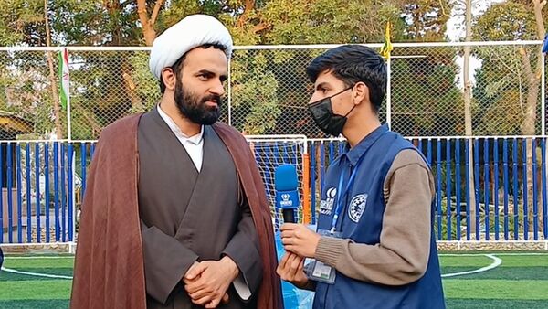 افتتاح زمین چمن اردوگاه شهید هاشمی‌نژاد مشهد