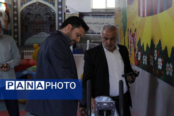 مانور بازگشایی مدارس در شهرستان گرمه 