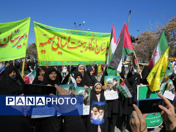 برگزاری راهپیمایی روز قدس در بجنورد 