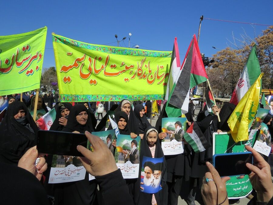 برگزاری راهپیمایی روز قدس در بجنورد 
