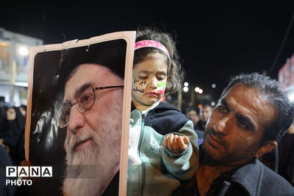  ادای احترام به ارتحال رهبر معظم انقلاب