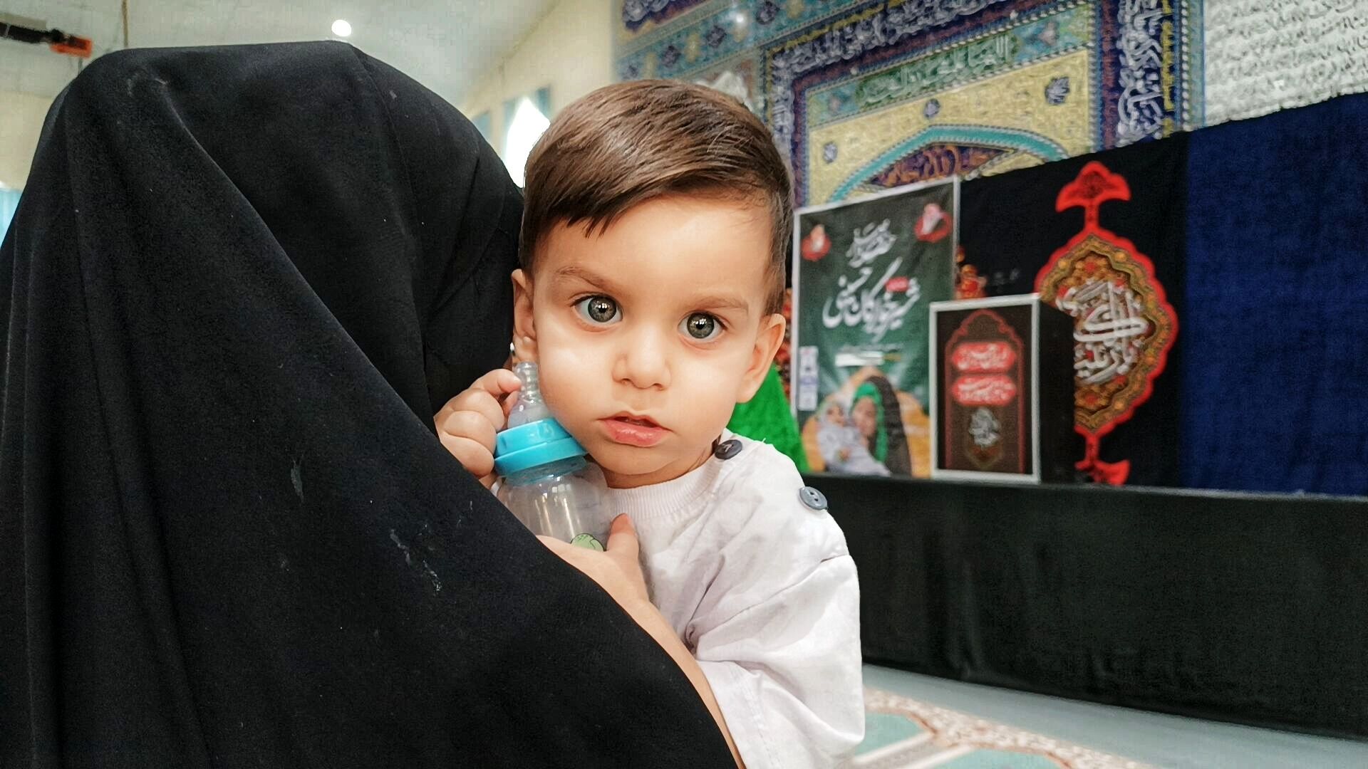  مراسم شیرخوارگان حسینی در شهرستان مارگون