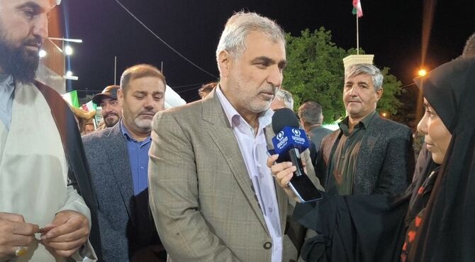 اجتماع مردمی در سالگرد شهادت رئیسی با حضور مسئولین استانی و شهرستان