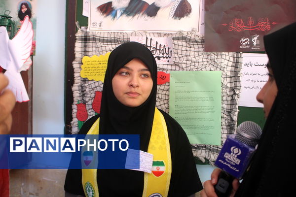 انتخابات شورای دانش‌آموزی دبیرستان رضوان بوشهر