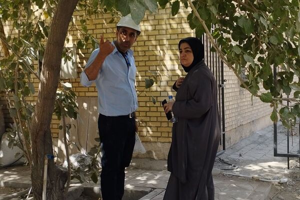 بازدید از پروژه‌های ورزشی ناحیه ۲ بهارستان