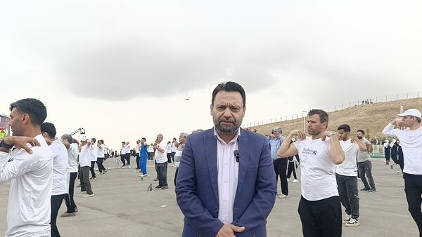 جلوه‌هایی از ورزش صبحگاهی همگانی در آشخانه 