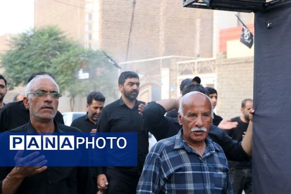 مراسم سالروز شهادت امام حسن مجتبی(ع) در شهر قنوات قم