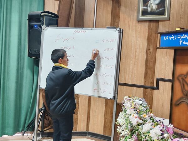 انتخابات شورای دانش‌آموزی پسران ناحیه سه شیراز