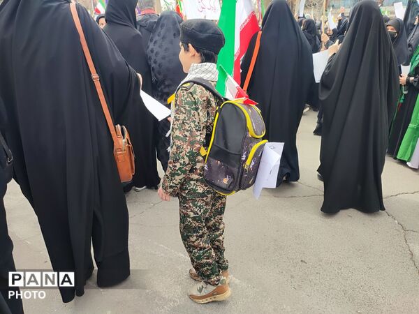 قاب پانا میزبان راهپیمایی روز قدس در شهرستان نیشابور 