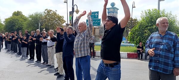 جلوه‌های از اربعین حسینی در آشخانه