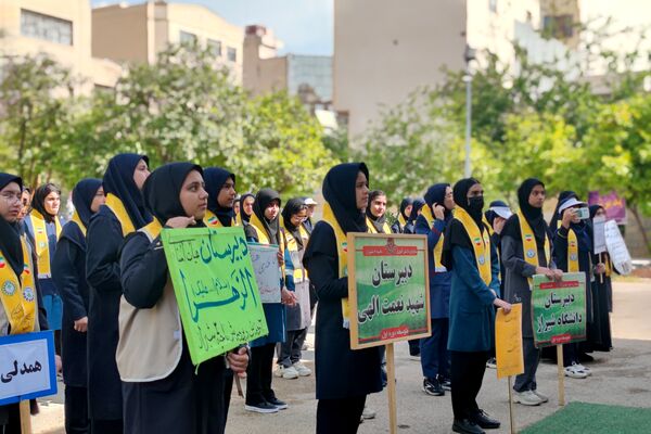 برگزاری اردوی تشکیلاتی ناحیه دو شیراز