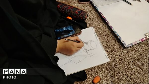 محفل هنری نوجوانان در رواق معصومانه حرم کریمه اهل بیت(س)