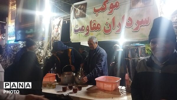 موکب سرداران مقاومت در بلوار فضل نیشابور 