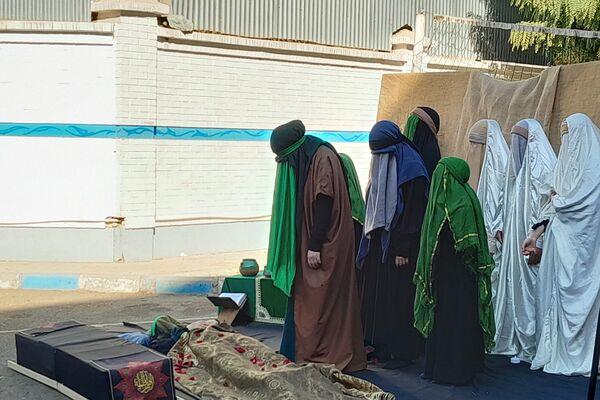درخشش نمایش شهادت حضرت فاطمه(س) در مدرسه عباسقلی رهگذر