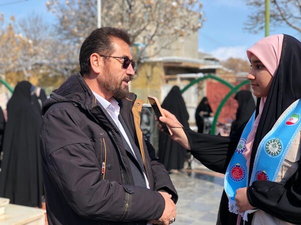 حماسه‌آفرینی دیگر از مردم منطقه رضویه در راهپیمایی 22بهمن