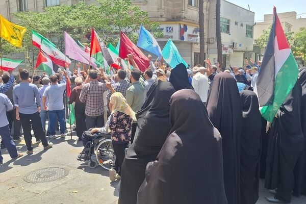 برگزاری راهپیمایی شهروندان در ناحیه یک شهرری
