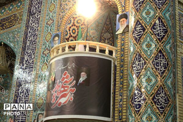 ‌حضور قوم بختیاری در تشییع شهید سجاد نادری