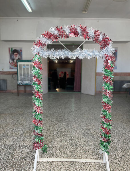 جشن بندگی دانش‌آموزان دبستان میرشمسی