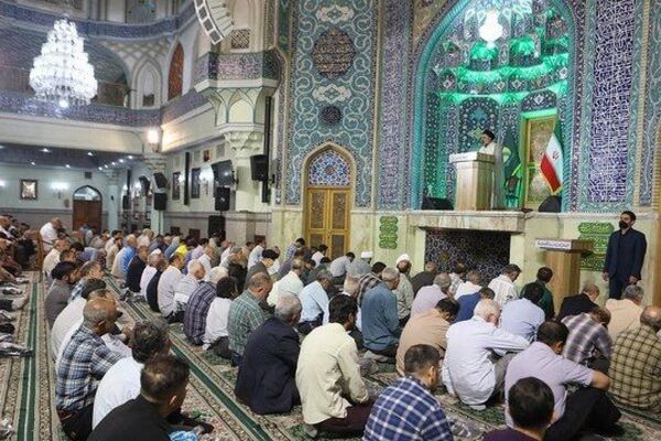 نماز عید سعید قربان در حرم حضرت عبدالعظیم حسنی (ع) شهرری