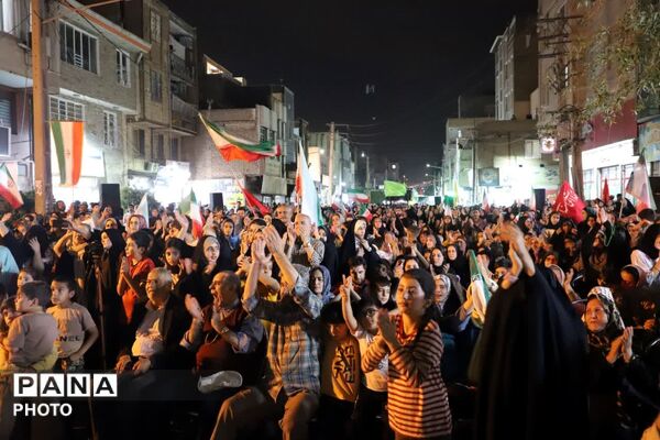 جشن بزرگ کیلومتری عید غدیر در خرمدشت
