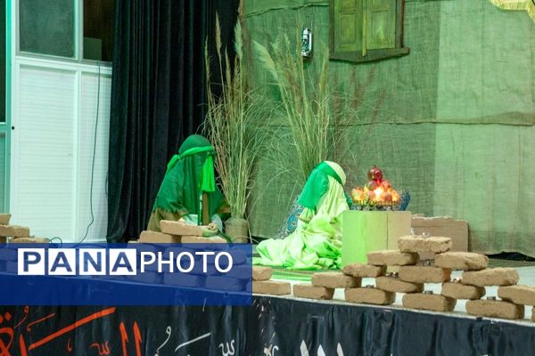 مراسم عزاداری شهادت حضرت فاطمه(س) و اجرای نمایش تشییع پیکر مادر در محلات