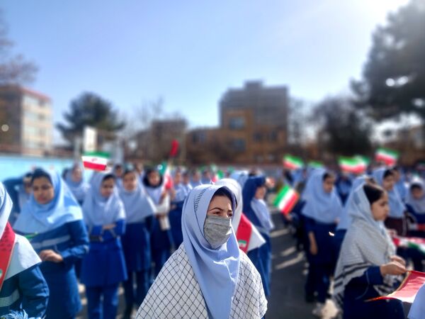 جشن نیمه شعبان در مدرسه دخترانه بنت الهدی صدر۲ 