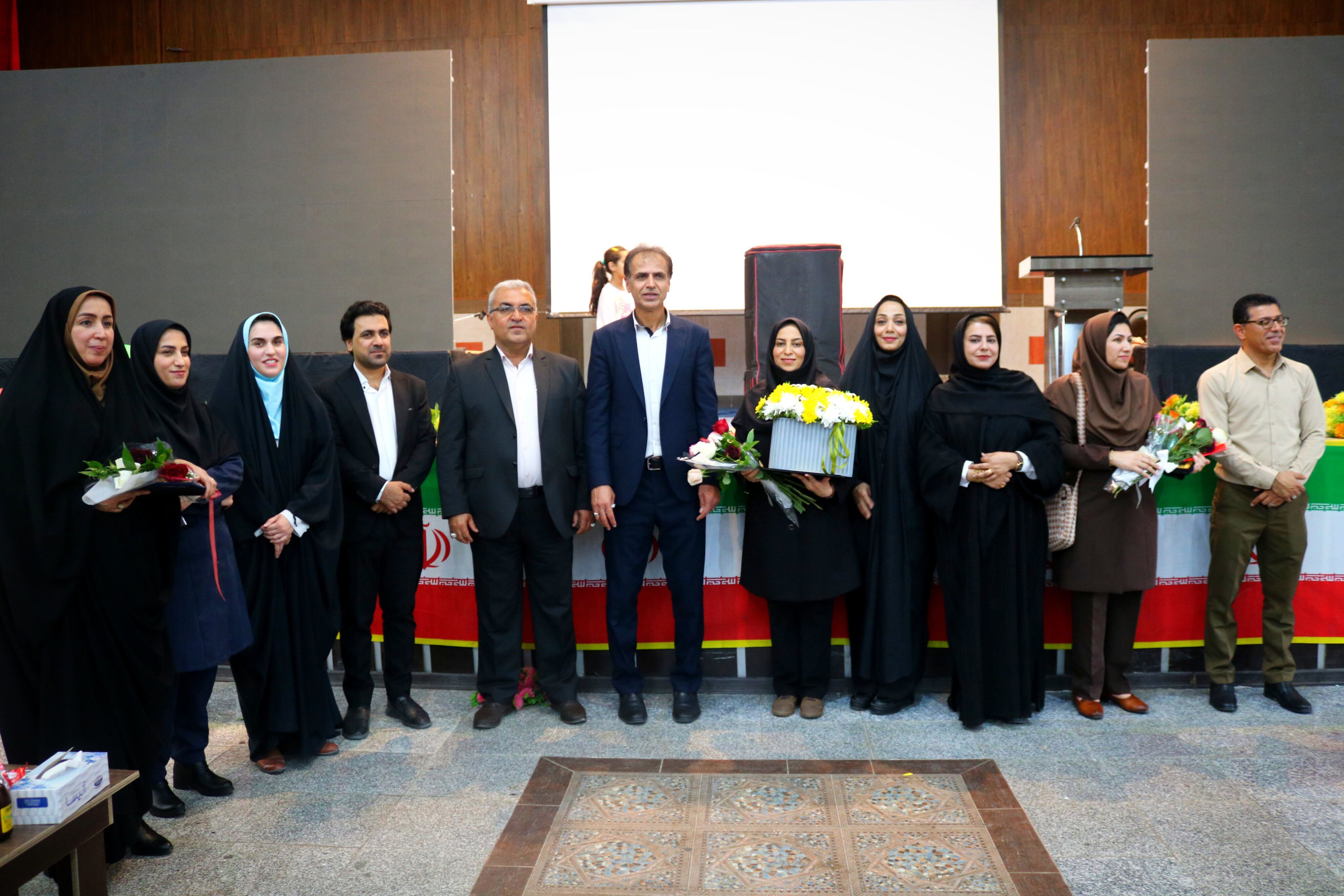 جشن روز معلم در شهرستان لامرد