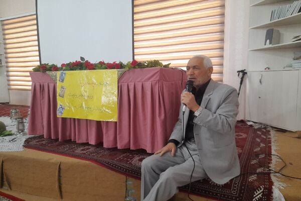 گرامیداشت یاد شهید سید حسن نصرالله در دبیرستان شاهد تکتم مشهد