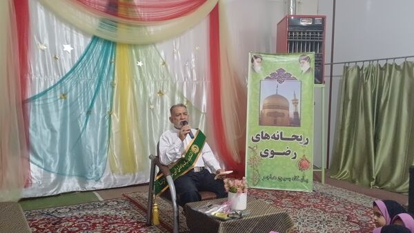 جشن ولادت امام رضا(ع) در مسجد ابوالفضل شهر حبیب آباد 