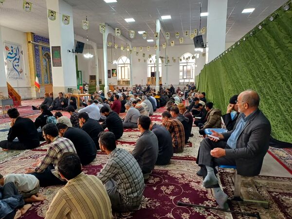 مراسم دعای عرفه در شهر درق