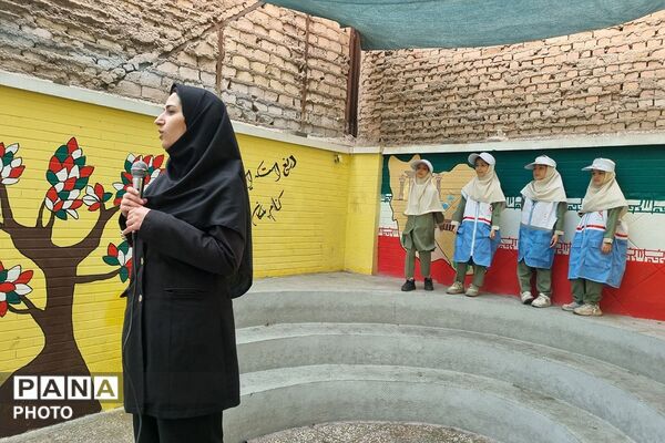 افتتاحیه پویش سلامت دهان و دندان در دبستان نیلوفر رفیعی 