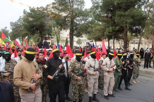 راهپیمایی روز جهانی قدس در شهرستان سمنان 