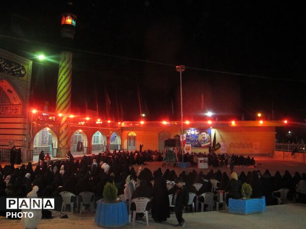 نماز پر فضیلت استغاثه امام زمان (عج) در شهر کیان 