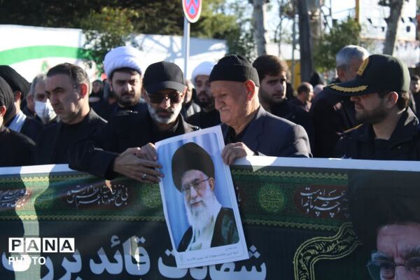 اجتماع سوگواران در رضوانشهر 
