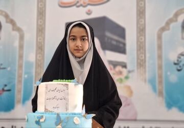 مراسم جشن تکلیف دختران در شهرستان زارچ