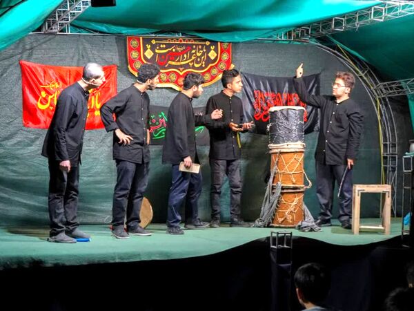 محفل عزاداری «نوجوانان» در پردیسان قم