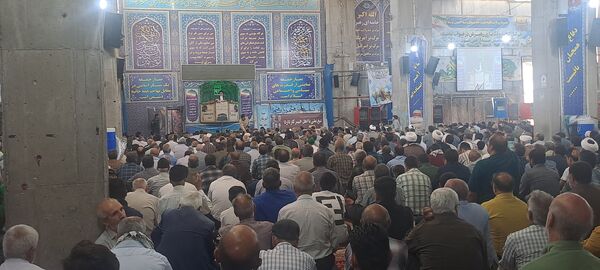 نماز عبادی ، سیاسی جمعه در نیشابور
