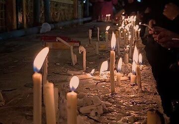  مراسم عزاداری محرم در مشهد مقدس 