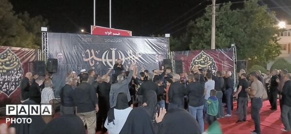 طنین فریاد «یا حسین» در قلب مهستان 
