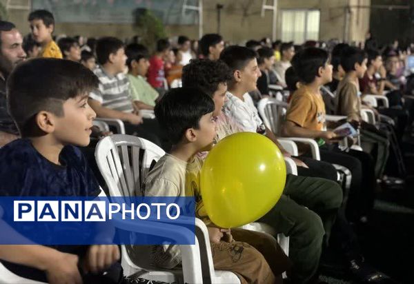 مراسم جشن ایام ربیع الاول در بوستان خورشید قم