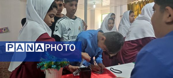 انتخابات شورای دانش‌آموزی در دبستان شهید کریمی پور 