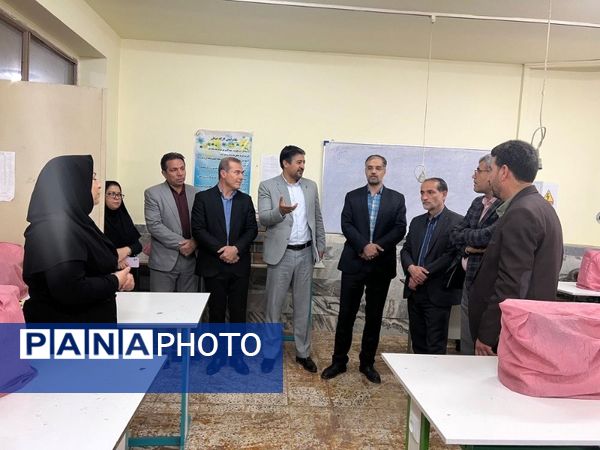 بازدید مدیر کل دفتر فنی و حرفه‌ای و کار دانش وزارت آموزش و پرورش از شهرستان سملقان