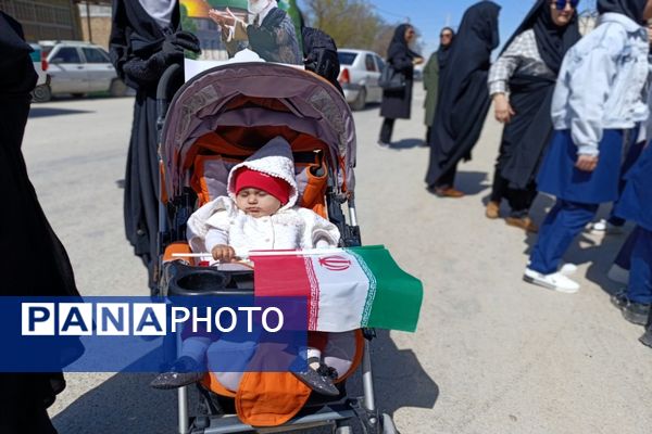 حضور پرشور مردم شهر تیتکانلو در راهپیمایی روز قدس 