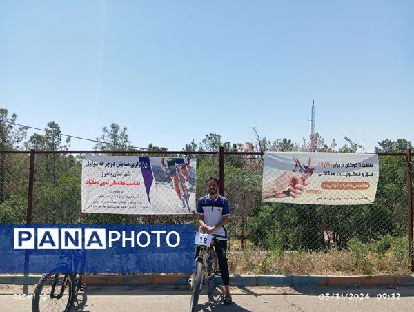 برگزاری همایش دوچرخه‌سواری در شهرستان باخرز 